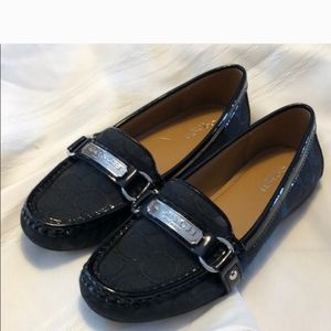 Coach black loafers size 8B, Felishia style
